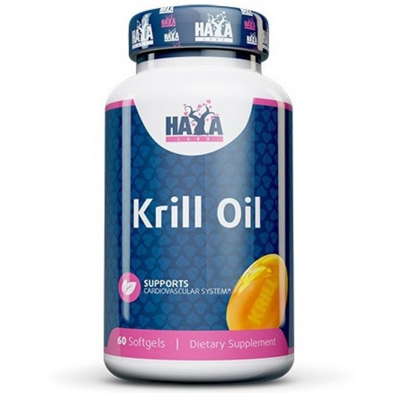 Haya Labs Krilliõli 500 mg 60 kapslit